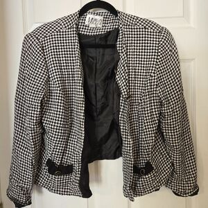 Morgan Miller Classic Black and White Blazer